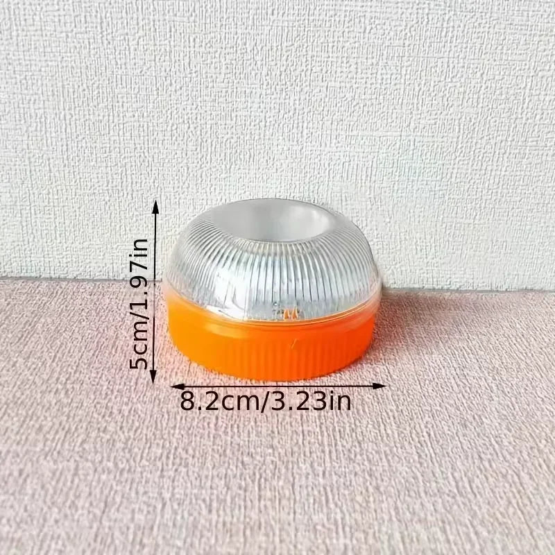 Lumière d'urgence LED pour voiture, clignotant, stroboscope à Induction magnétique, avertissement Portable, accessoire de sécurité pour accidents routiers, 1/2/3/4 pièces