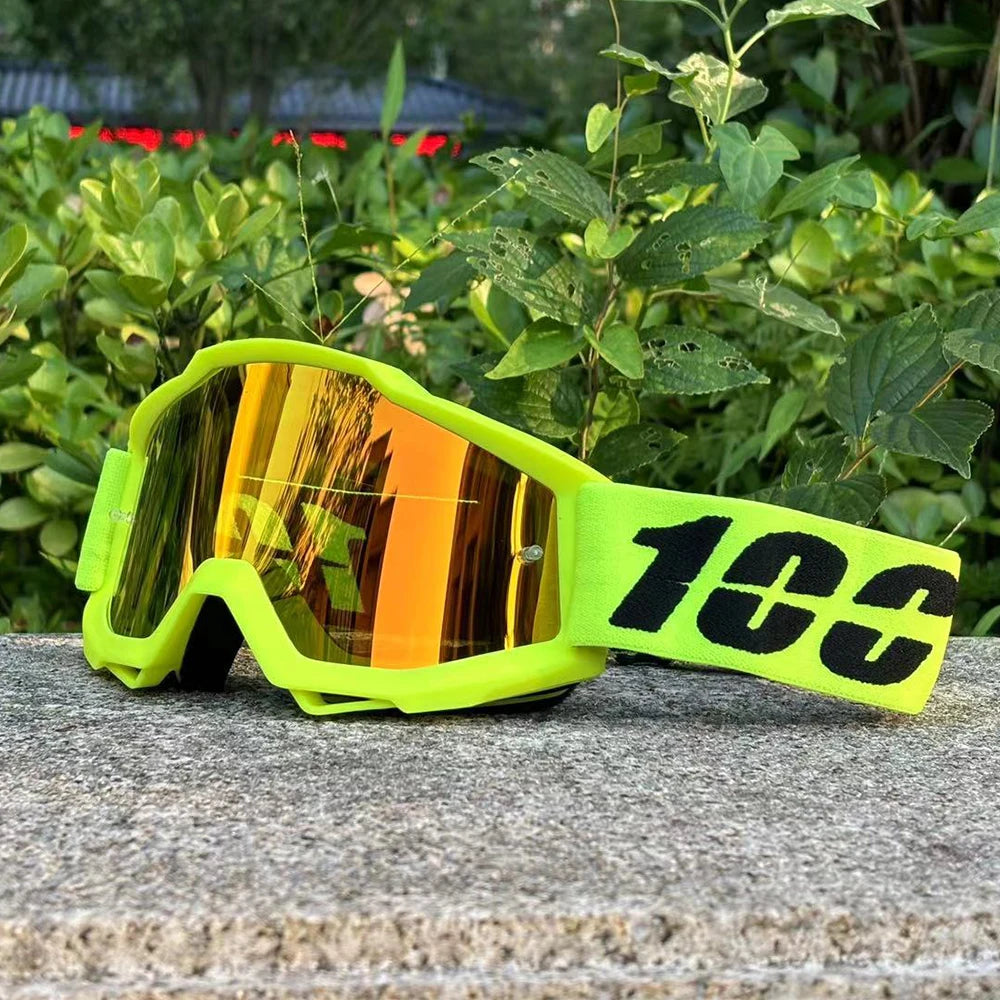 Lunettes Moto Motocross Tout-Terrain Homme — VTT, Masque Coupe-Vent, Protection, Cyclisme