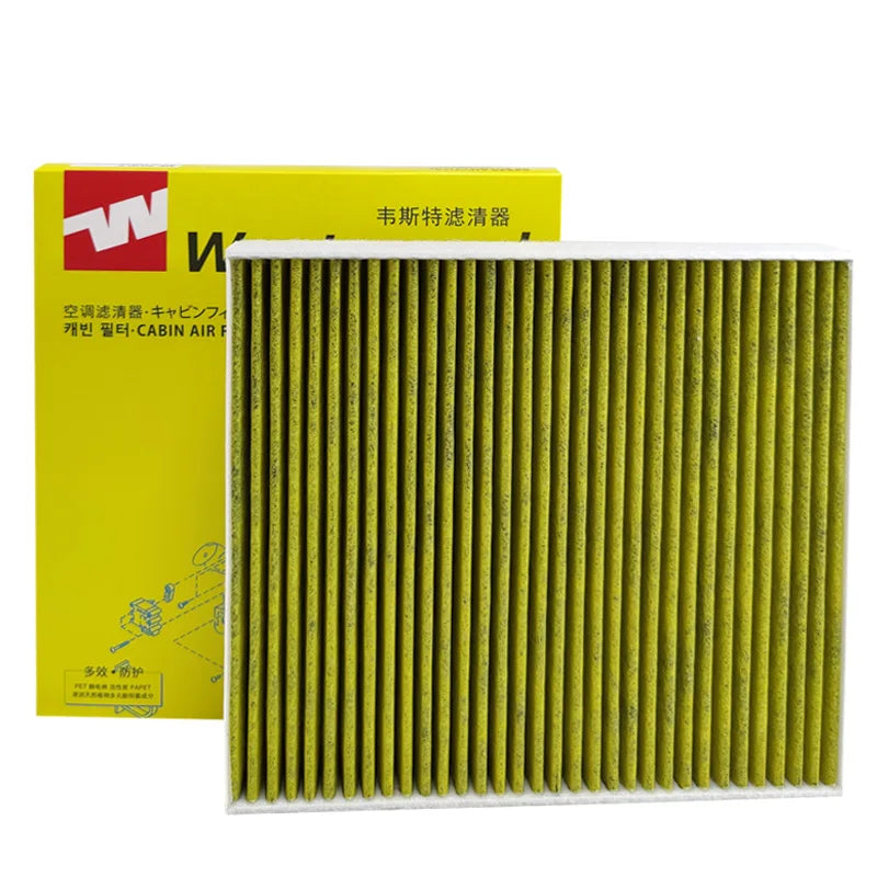 Filtre Habitacle Charbon Actif — Compatible Voitures Européennes Anti-Pollen Odeur