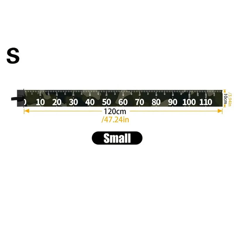 Règle de Pêche Étanche en PVC — Ruban à Mesurer Kayak & Bateau 10-30cm