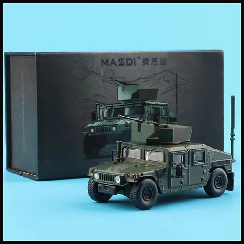 Modèle militaire 1/64 en alliage — réservoir, véhicule tout-terrain, collection, cadeau, souvenir, garçon, jouet