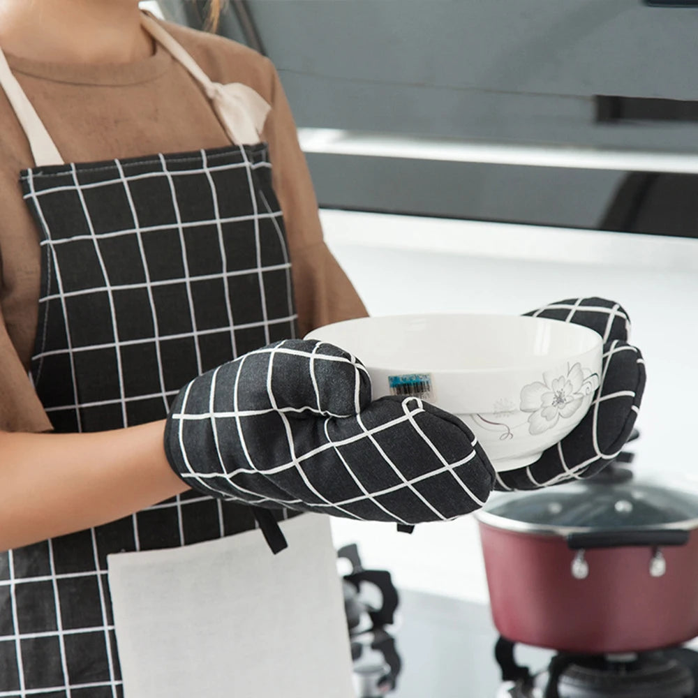 Gants de cuisson cuisine four micro-ondes — résistants aux hautes températures, isolés