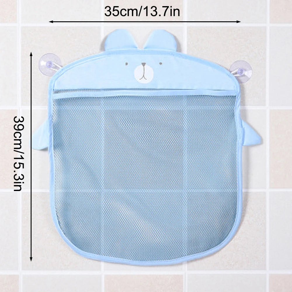 Cartoon Hanging Bag, Colorful Mesh Storage Basket, Kitchen Bathroom Sundries Organizer, Hanging Bag