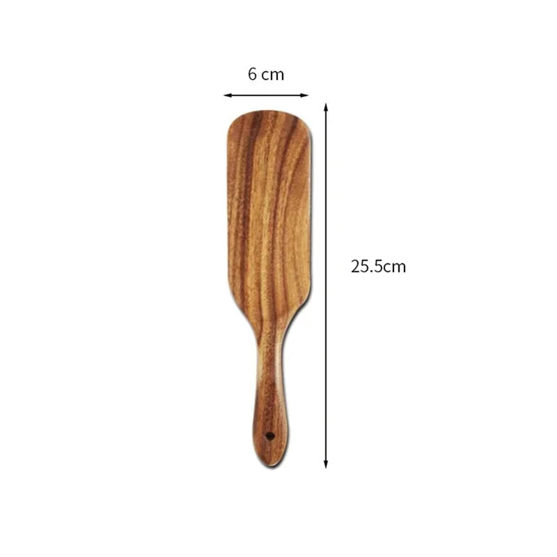 Cuillère à riz en bois spatule Steak Sauce à frire outils De Cuisine antiadhésifs spatule Accessoires De Cuisine Accessoires De Cuisine