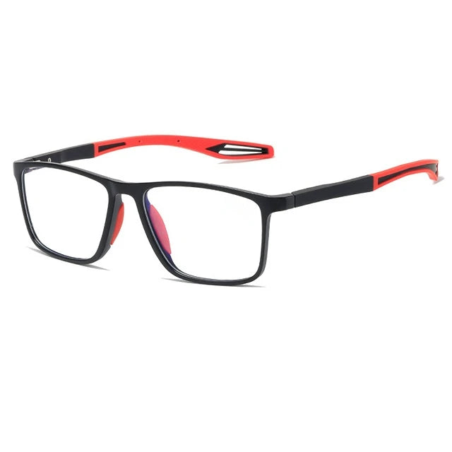 Lunettes de lecture anti-lumière bleue pour hommes et femmes, lunettes de sport ultralégères, lunettes de presbytie, lunettes optiques de vue de loin, dioptries à + 4.0, TR90