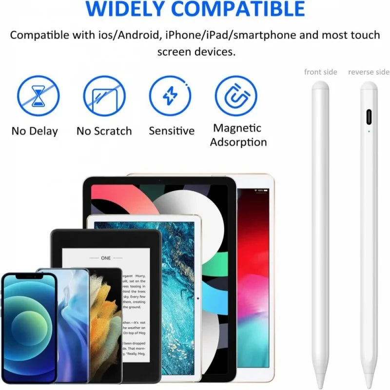 Lápiz óptico universal para pantallas táctiles capacitivas Android iOS, lápiz táctil para iPad, iPhone, Huawei, Xiaomi, Windows, tableta Lenovo