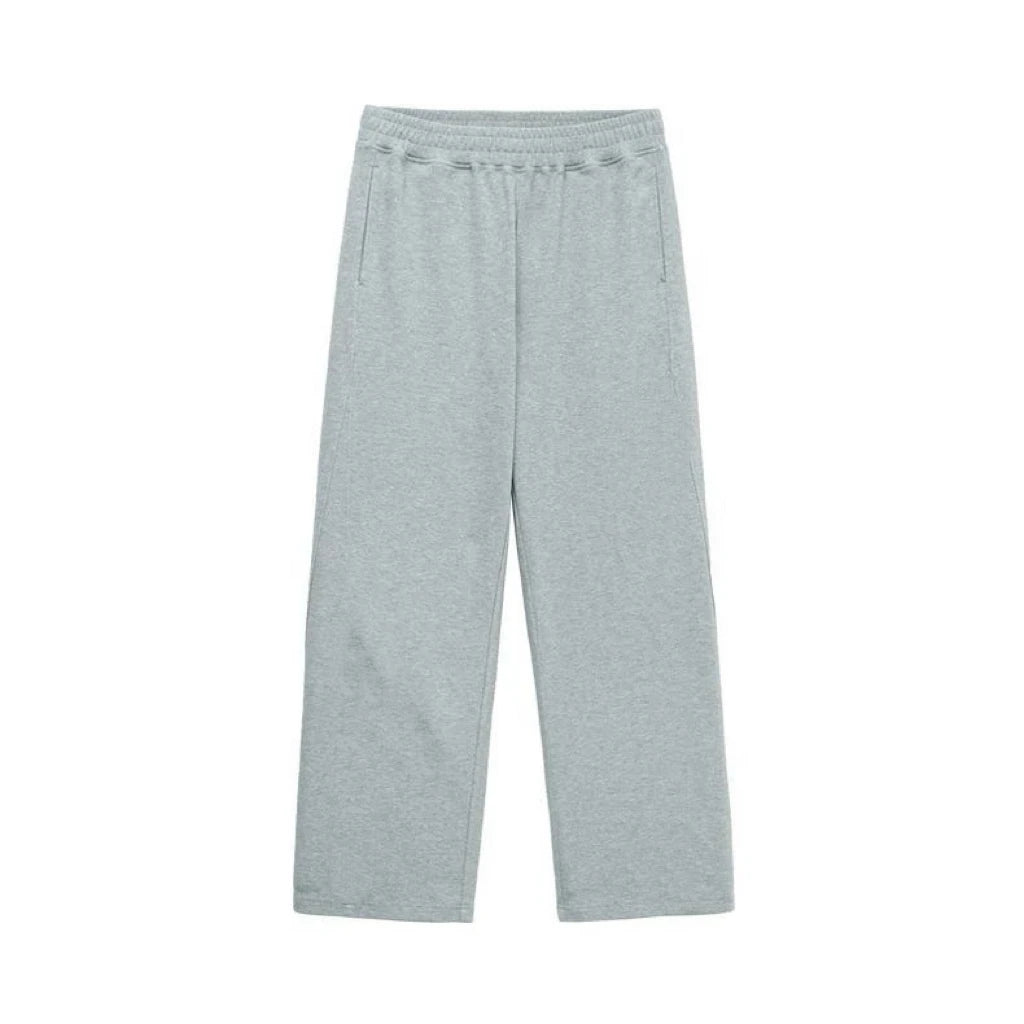 Men's Comfortable Straight Leg Sweatpants, Y2K Retro Style, Loose Fit, Hip Hop Joggers, Casual Pants with Large Pockets