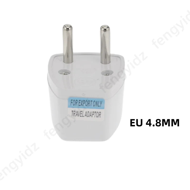 Adaptador de enchufe de EE. UU. a UE Corea KR Euro Europeo a América China Canadá Reino Unido AU Adaptador de viaje universal Convertidor de CA Adaptador de corriente