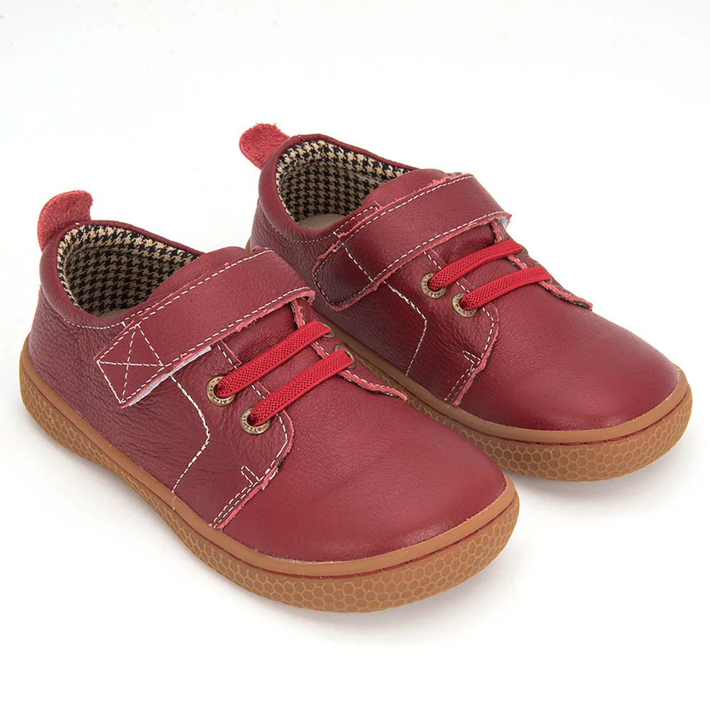 PEKNY BOSA – Girls' Spring and Summer Leather School Uniform Sneakers
