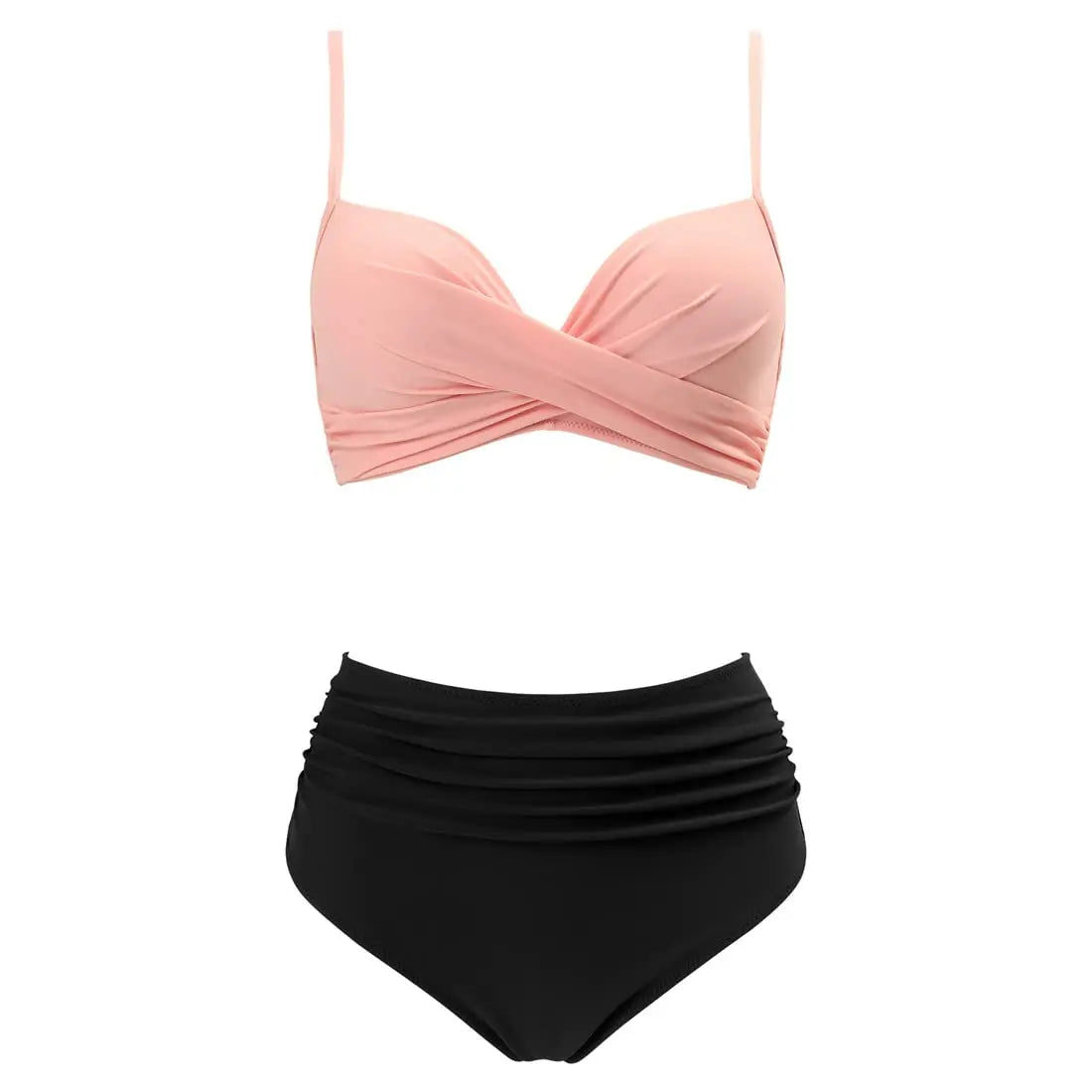 Maillots de bain vintage taille haute 2026 pour femmes, push-up, imprimés, tenues de plage estivales