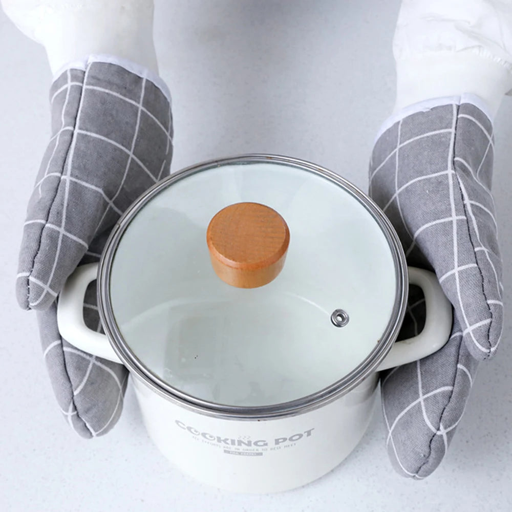 Gants de cuisson cuisine four micro-ondes — résistants aux hautes températures, isolés