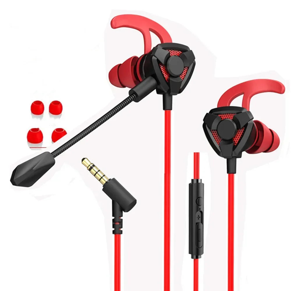 Gaming Headset Wired Headphone Gaming Earbuds with Mic for Pubg PS4 CSGO Headphone Phone Tablet Laptop Universal Gaming