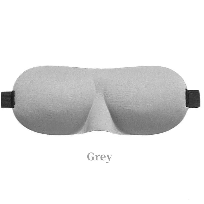 Couvre-yeux léger et confortable, masque de couchage profilé en 3D doux, ombre respirante pour hommes et femmes, aide au repos en voyage nocturne