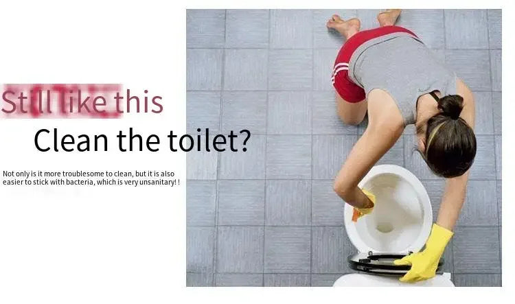 Juego de escobillero rojo, creativo y encantador, sin forma, accesorios de baño, 1 pieza