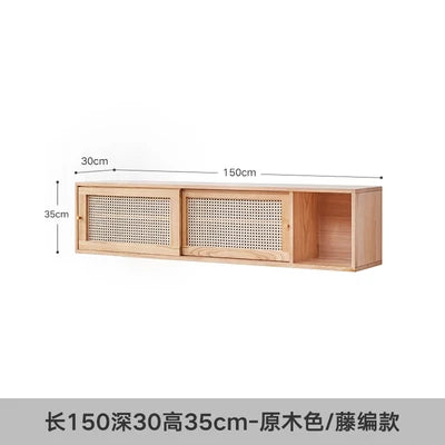 Meuble TV Vintage Style Classique — Support Mural, Décoration Salon