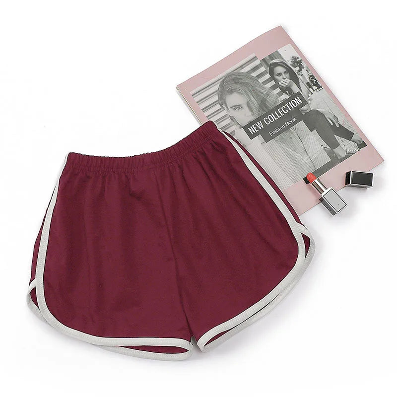 Pantalón corto elástico para mujer, holgado, de secado rápido, fino de verano, para fitness, ocio y ropa exterior. Instagram