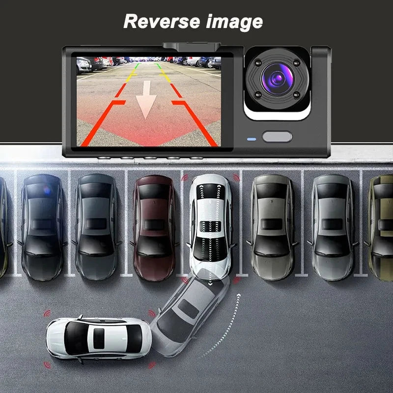 1080P Car DVR 2/3 Camera Dash Cam for Cars Vehicle Camera Front Video Recorder Optional Rear Camera Night Vision Dashcam Car Dashcam, Rear View Camera, Car Camera Recorder, Dash