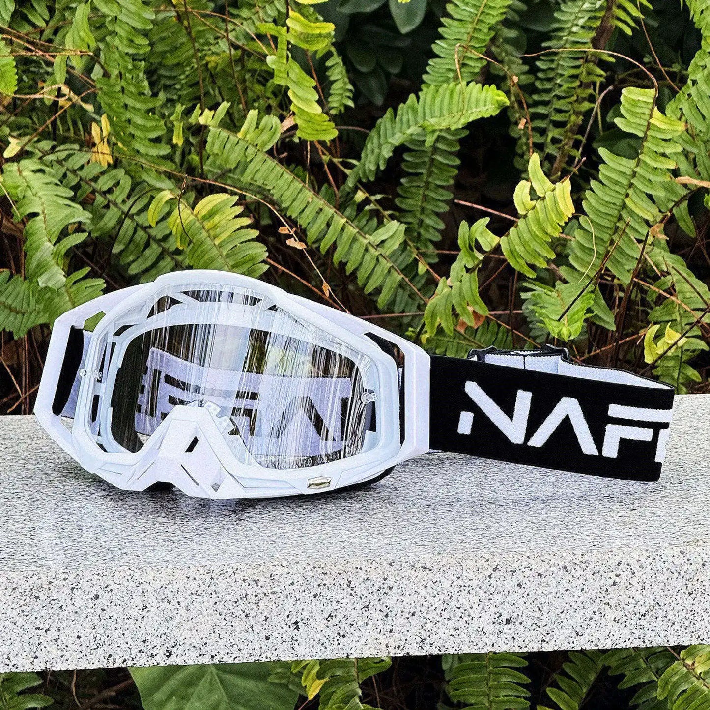 Lunettes de protection NAFEIB coupe-vent tout-terrain anti-poussière enveloppantes pour motocross, VTT, moto tout-terrain, exploration en extérieur, protection pour longs trajets