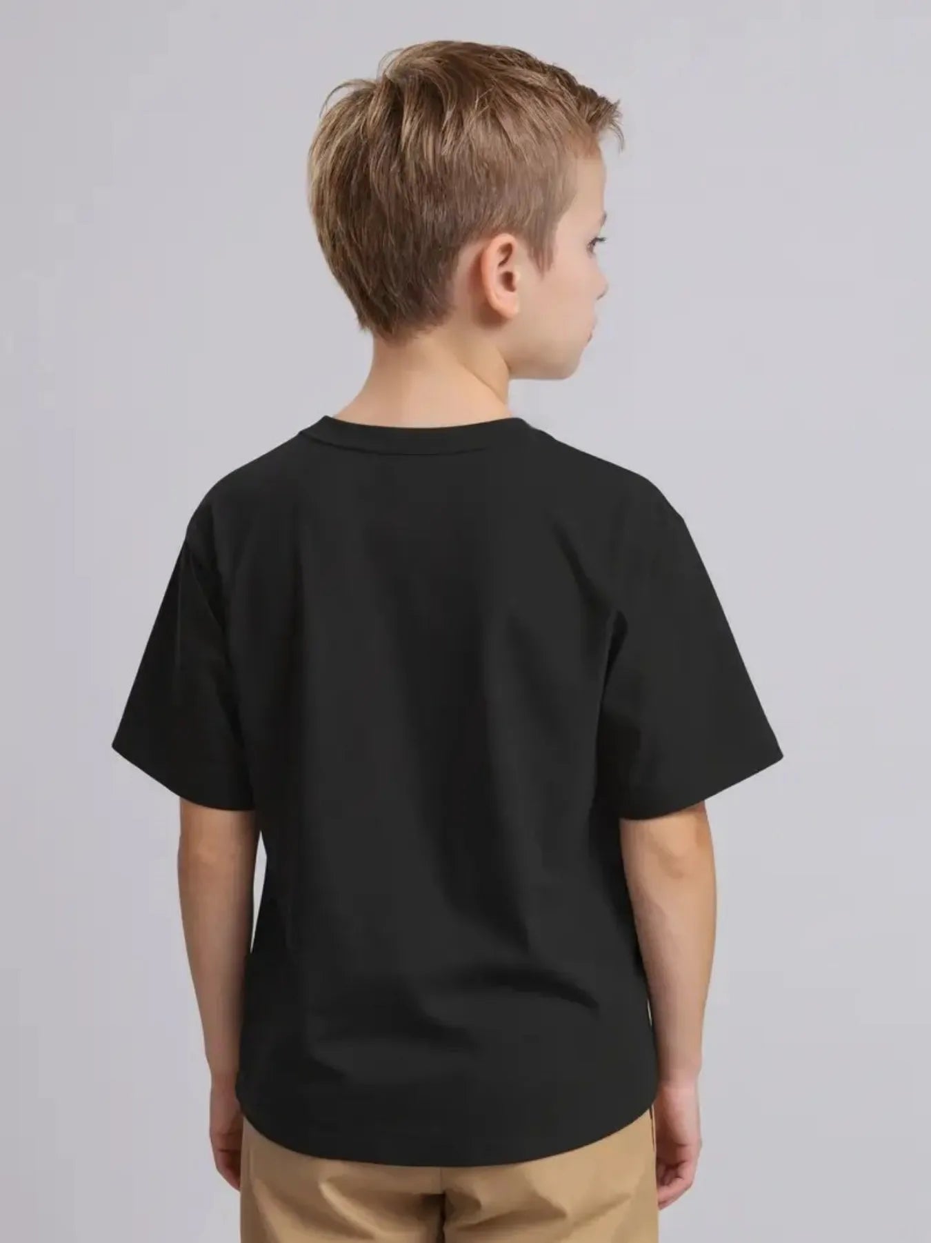 T-shirt enfant garçon fille 2026 — imprimé ville, manches courtes, style mignon, décontracté sport