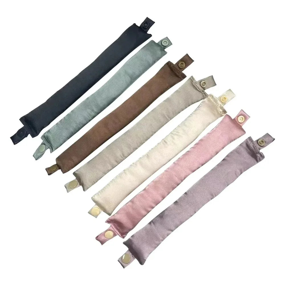 Lot de 2/4/6 pièces : Kit de bouclage sans chaleur en satin, bigoudis doux pour boucles de nuit, pour dormir, pour des boucles sans chaleur, bonnet de nuit pour boucles