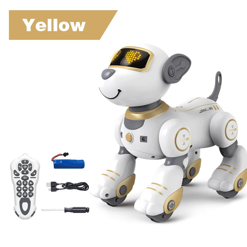 Intelligent Robot Funny Dog Electronic Robotic Remote Control Stunt Smart Robots for Kids Boys Children Creative Birthday Gift