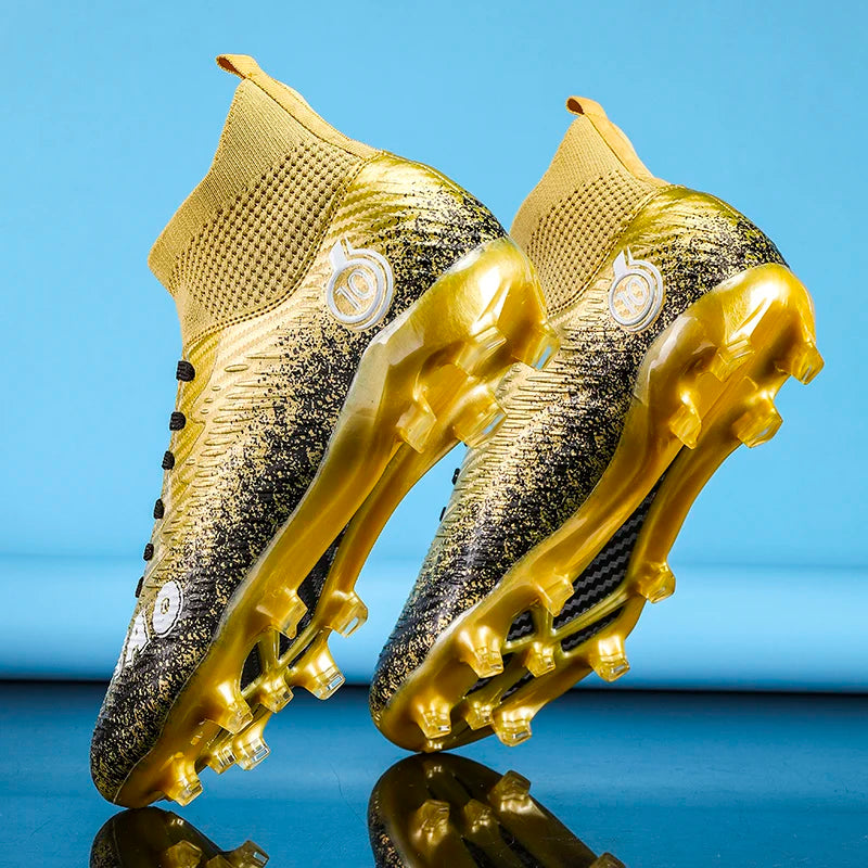 Chaussures de Football Homme Crampons AG Professionnels — Ultralégers & Imperméables