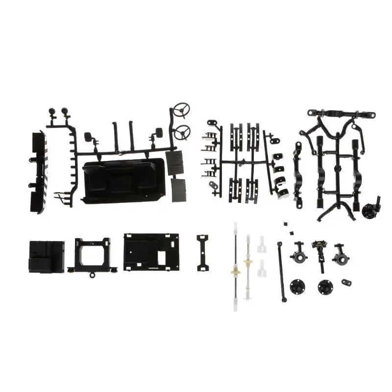 Camion militaire RC télécommande 4 roues — hors route, DIY, escalade, cadeau jouet garçon