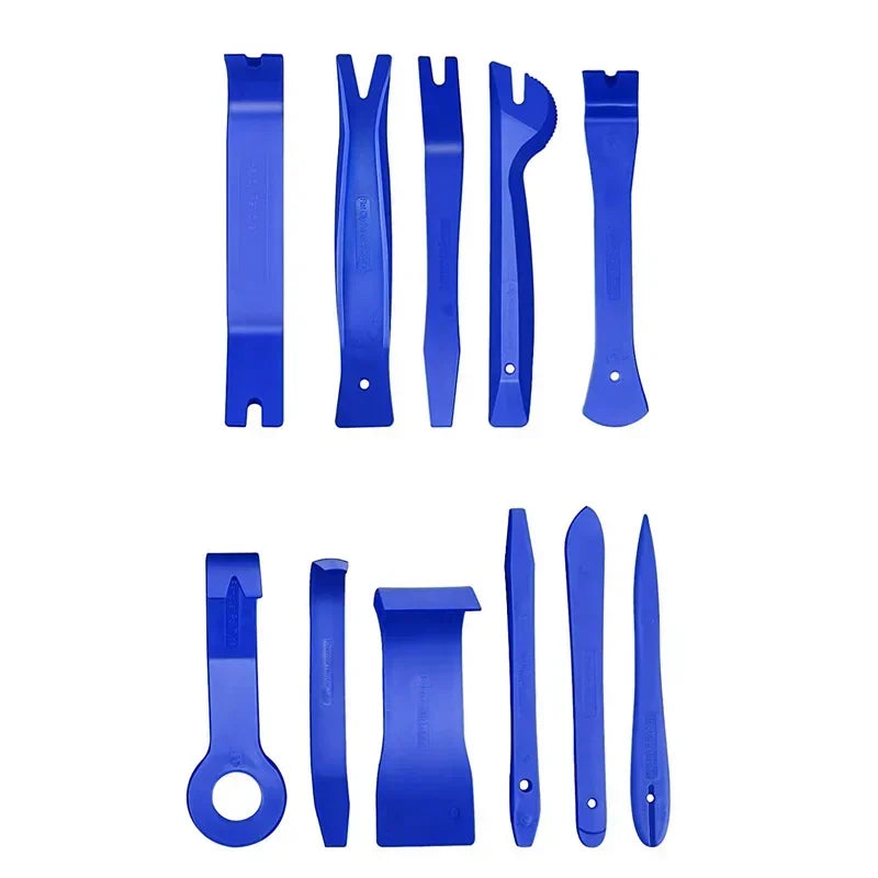 Kit d'outils de retrait de garniture intérieure de voiture, ensemble d'extracteur de Clips en plastique automatique pour le démontage de panneaux de bricolage