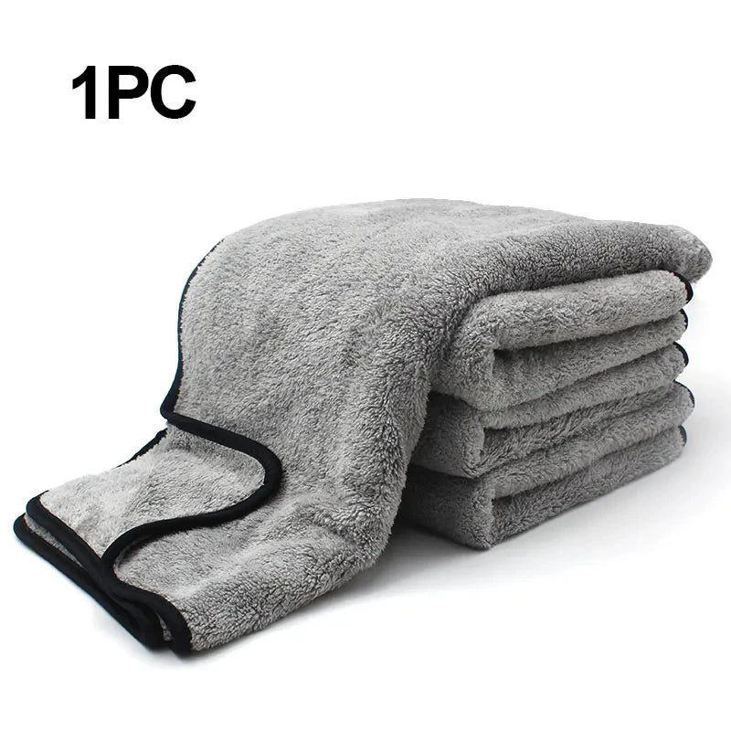 Serviette en Microcarence pour Lavage de Voiture, Accessoire Super Absorbant, pour Livres, Grill, Premium, vaccage Unique
