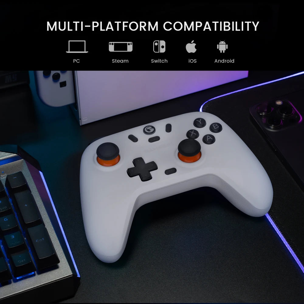 Manette de Jeu Sans Fil Bluetooth Dongle — Filaire Consoles PC Steam