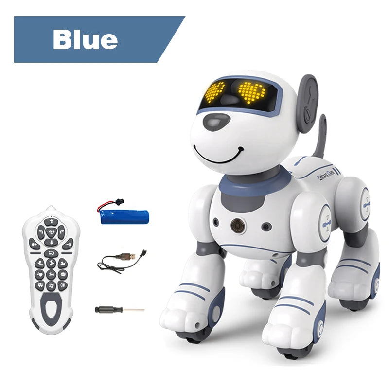Intelligent Robot Funny Dog Electronic Robotic Remote Control Stunt Smart Robots for Kids Boys Children Creative Birthday Gift