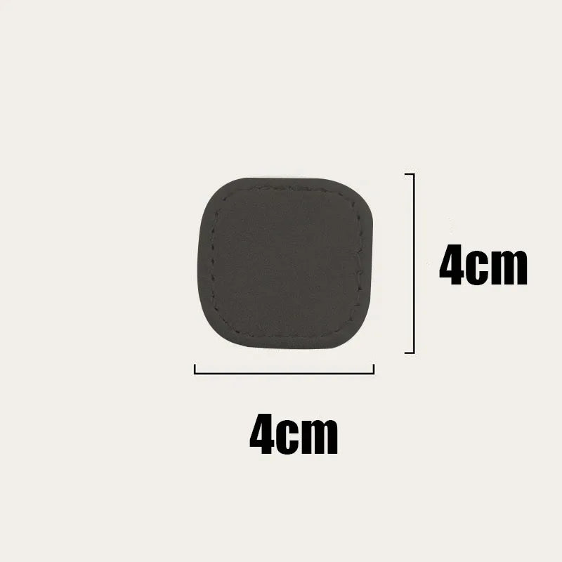 Magnetic Suction Suede Car Seat Belt Clip, Auto Belt Holder, Stabilizer Fastener, Adjustable Clip, Seat Belt Stopper