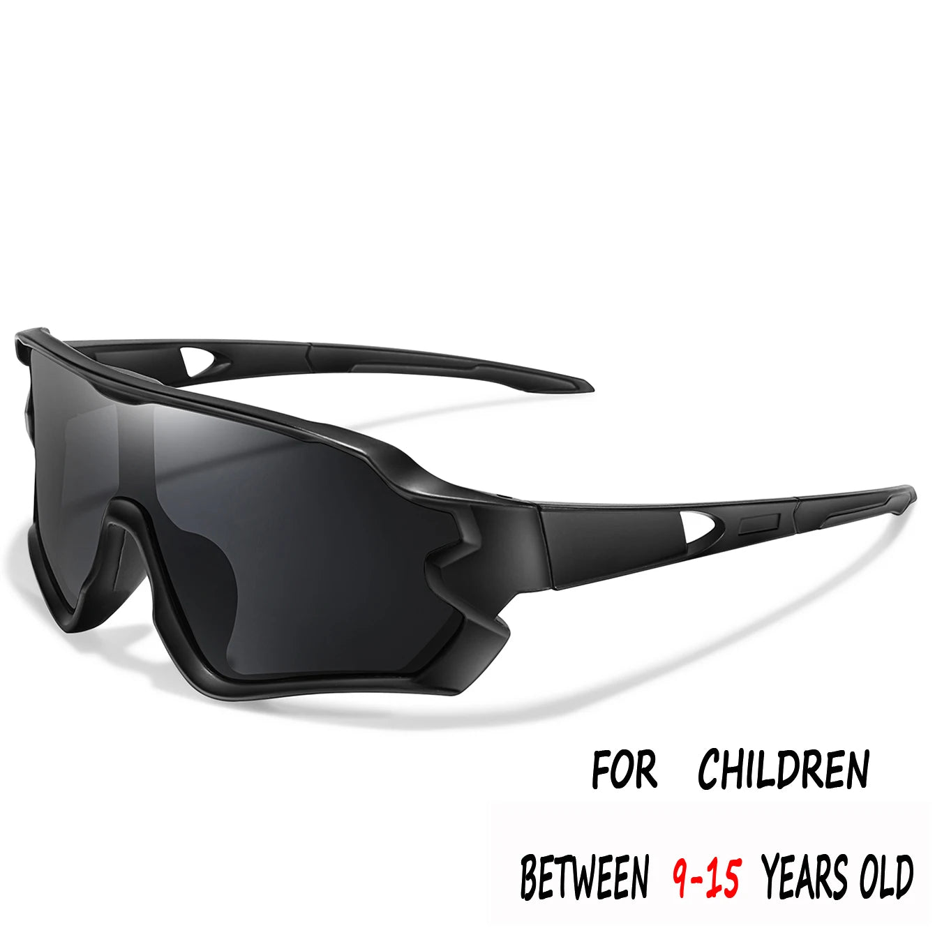 9-15 ans enfants cyclisme lunettes de soleil garçons et filles Sports de plein air équitation UV400 Camping lunettes pêche vélo lunettes pour enfants