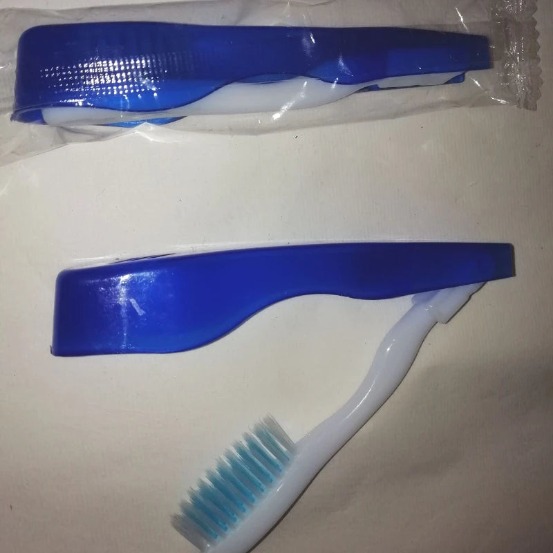 Hygiène buccale Portable jetable pliable voyage Camping brosse à dents randonnée brosse à dents outils de nettoyage des dents