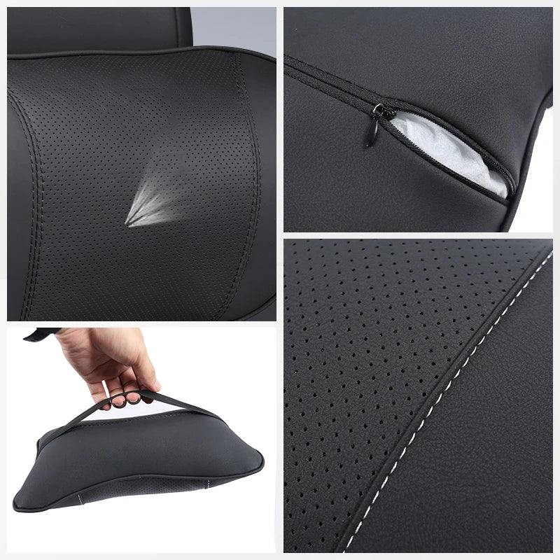 Almohada cervical para asiento de coche, accesorios para reposacabezas de asiento de coche para Mazda 3 6 CX5 2 CX3 CX9 MX5 RX8 Axela Demio Atenza