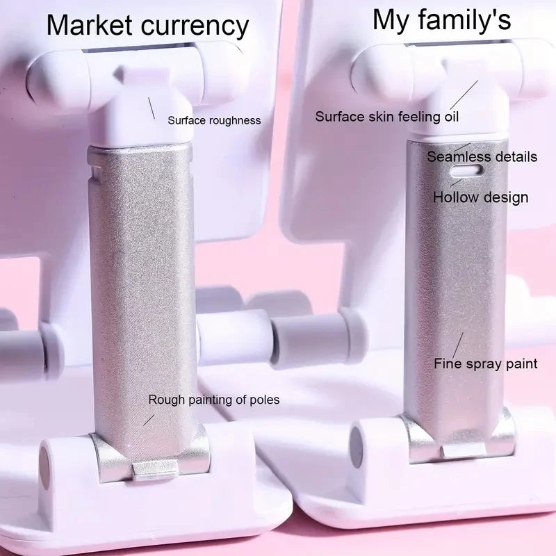 Soporte de teléfono móvil de escritorio ajustable, soporte universal para tabletas, soporte de teléfono móvil de mesa, iPhone, iPad, Xiaomi