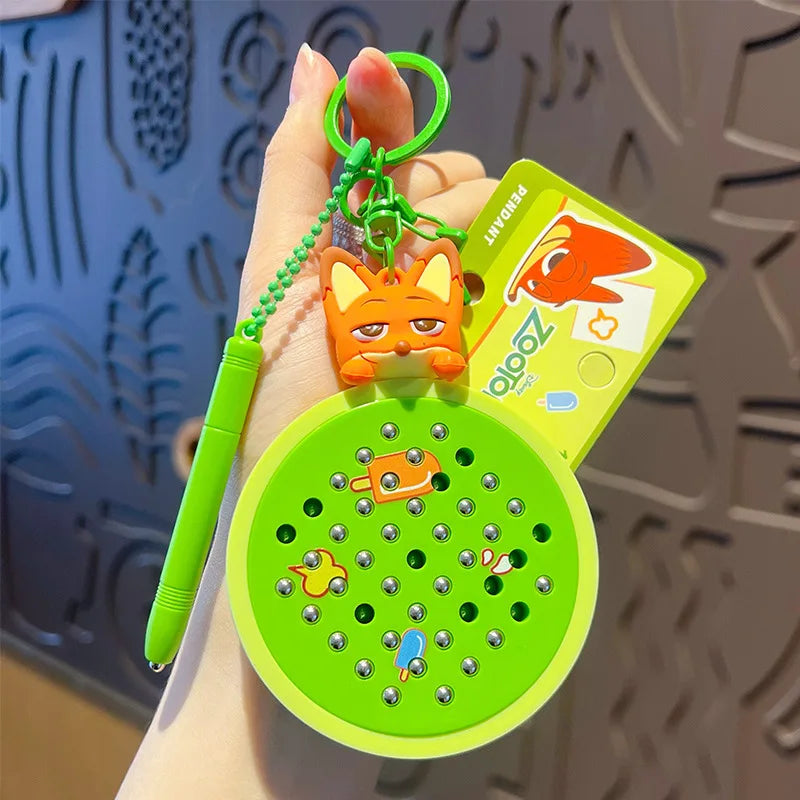 Porte-clés appareil photo jouet créatif pour enfants — pendentif sac à dos, souvenir fête d'anniversaire