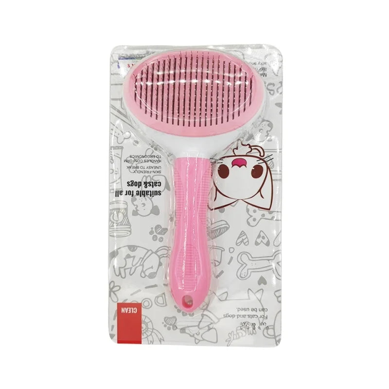 Peigne autonettoyant pour animaux de compagnie, brosse pour chat, épilation pour animaux de compagnie SlUNICEF, brosses de toilettage pour chats, accessoires pour chiens