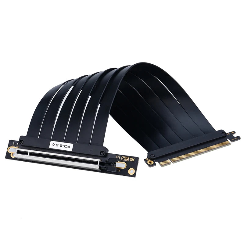 Câble Riser PCIE 3.0 X16, carte vidéo blindé EMI, extension Flexible haute vitesse, adaptateur PCI Express, rallonge GPU PCI-E Gen 3