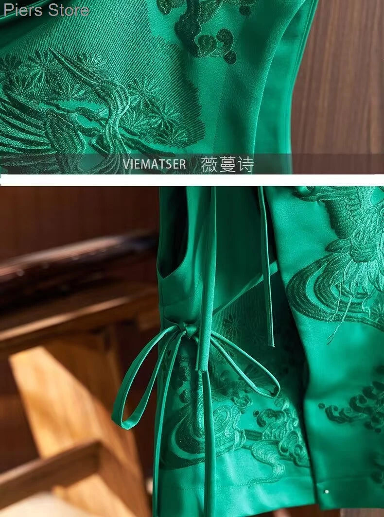 Débardeurs ethniques vintage pour femmes, chemisier Hanfu imprimé de style chinois, vêtements traditionnels chinois, costume Tang, chemise Gilet, nouveau