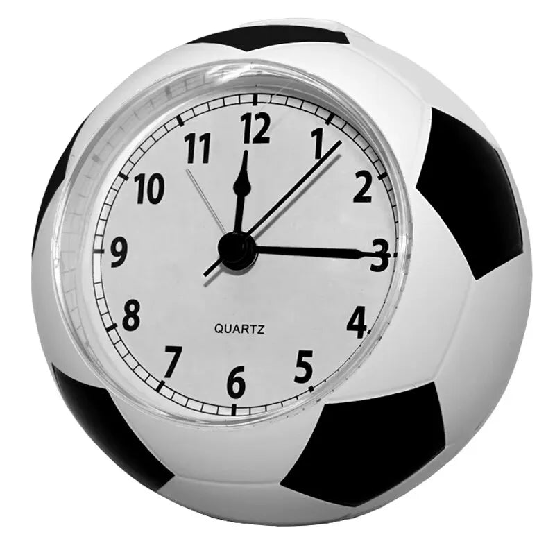 Réveil Ballon de Football 3D Quartz Silencieux — Cadeau Anniversaire Enfant Garçon Fille