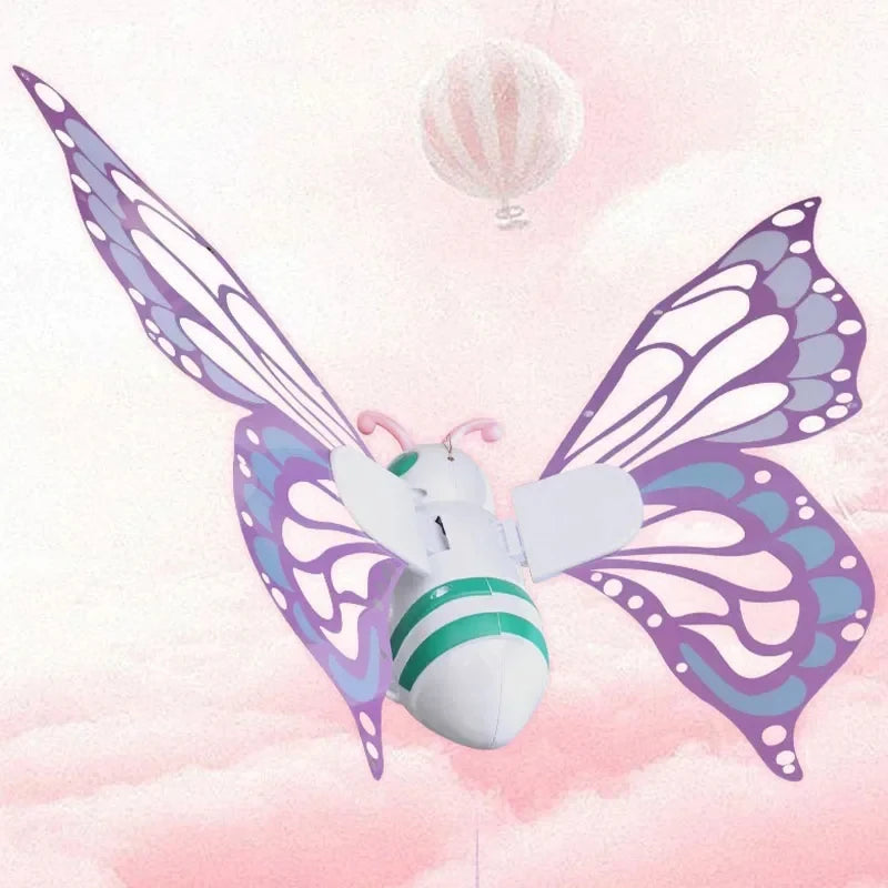 Ailes de papillon électriques, aile d'elfe mobile avec ailes de fée légères pour enfants, déguisement de Cosplay d'anniversaire et de noël, jouet d'ange pour filles