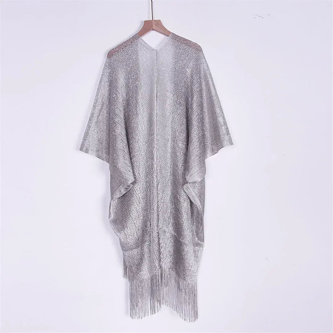 7 couleurs Bikini couvrir gland robe de Plage tuniques maillot de bain maillot de bain femmes brillant couverture Ups pour maillots de bain femmes paréo Plage