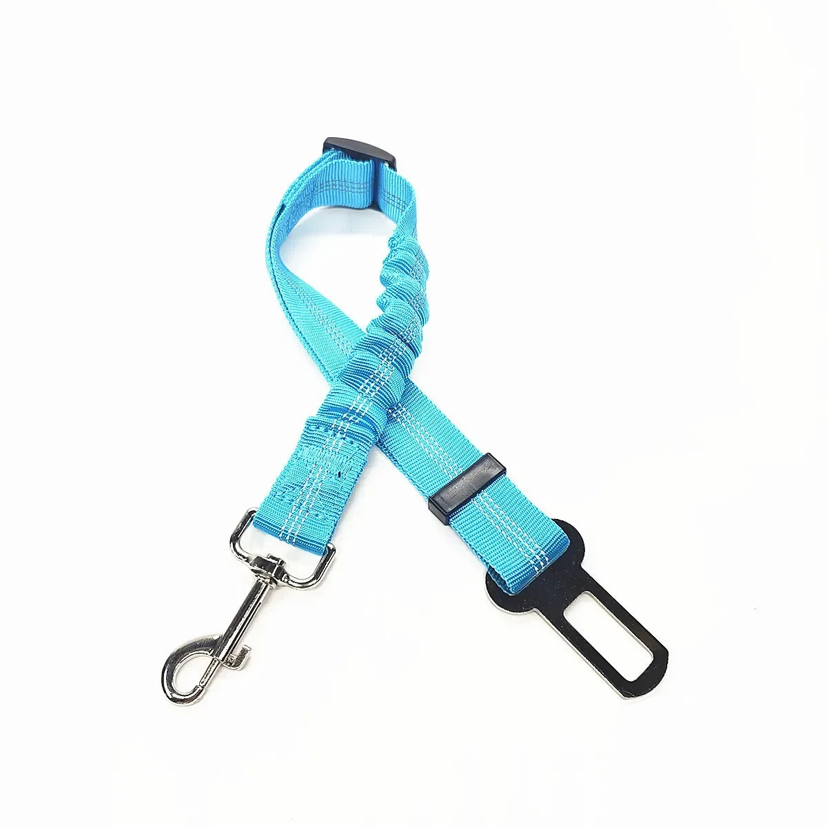 Cinturón de seguridad ajustable para mascotas, gatos, perros, asiento de seguridad para mascotas, vehículo, arnés para perros, Clip de plomo, palanca de seguridad, tracción, collares para perros, accesorios para c