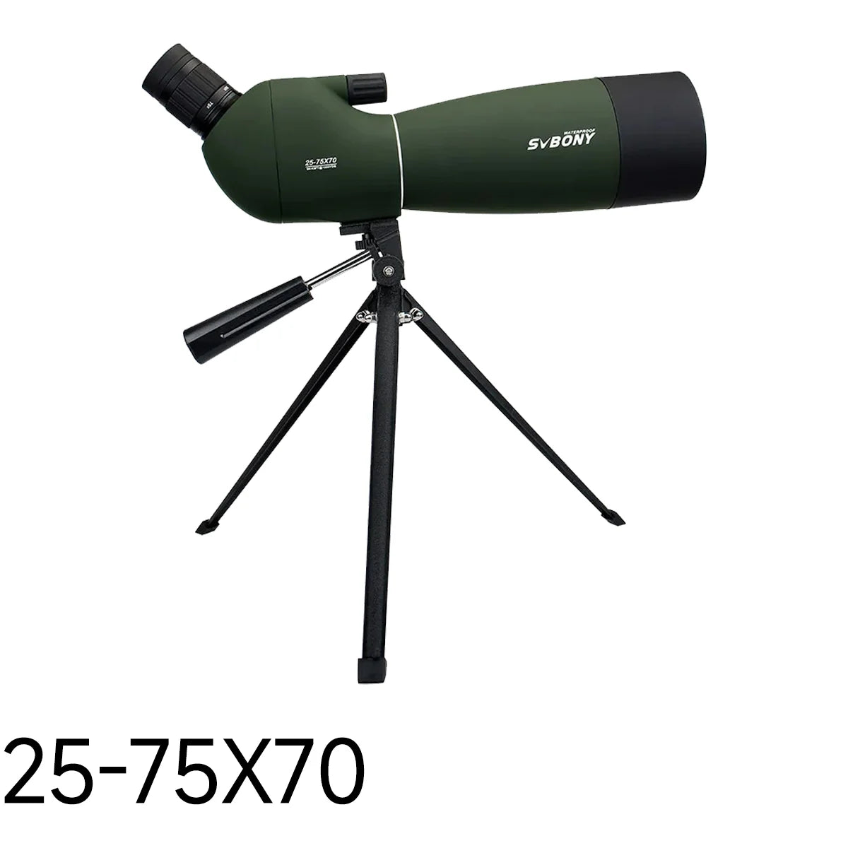 Longue vue monoculaire 50/60/70/80mm Bak4 Porro Prisme — imperméable, adaptateur téléphone, trépied, observation oiseaux