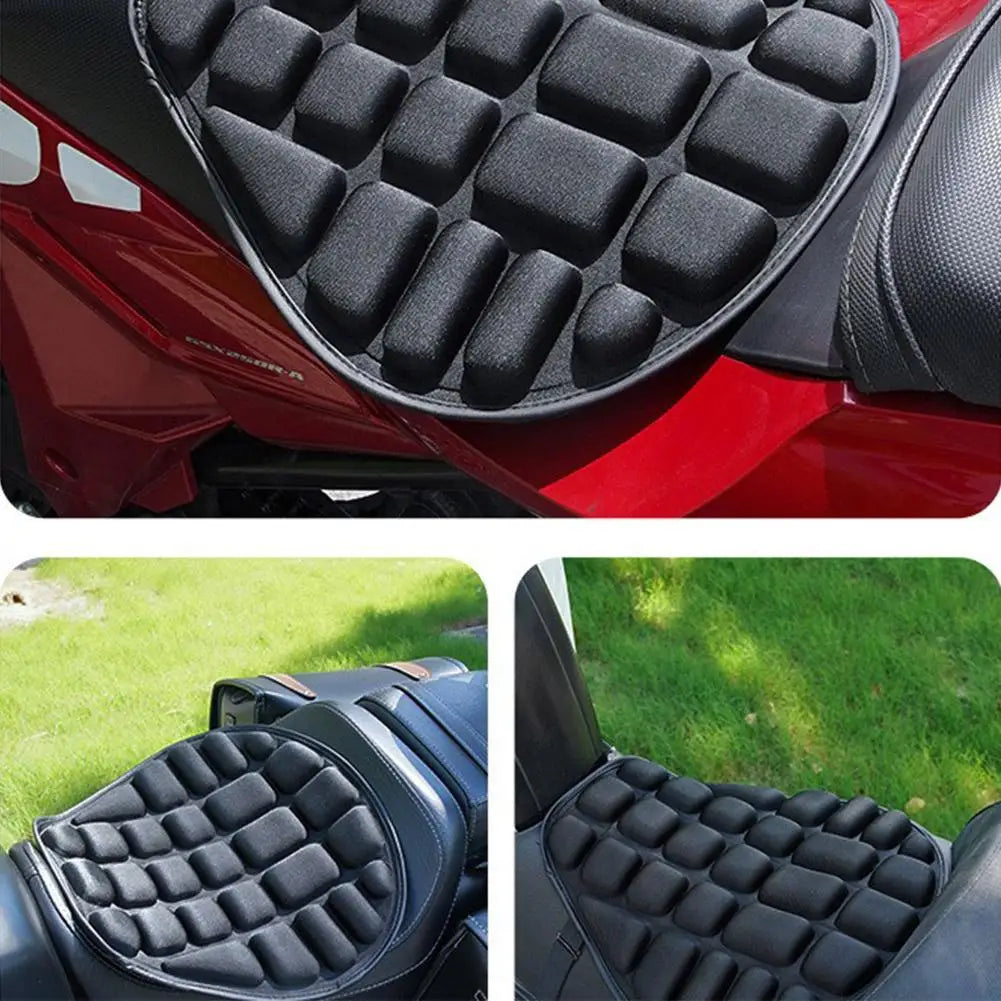 Motorcycle Seat Cover, EVA Foam Cushion, Soft and Comfortable, Universal Seat Cushion for Electric Bicycle Air Seat