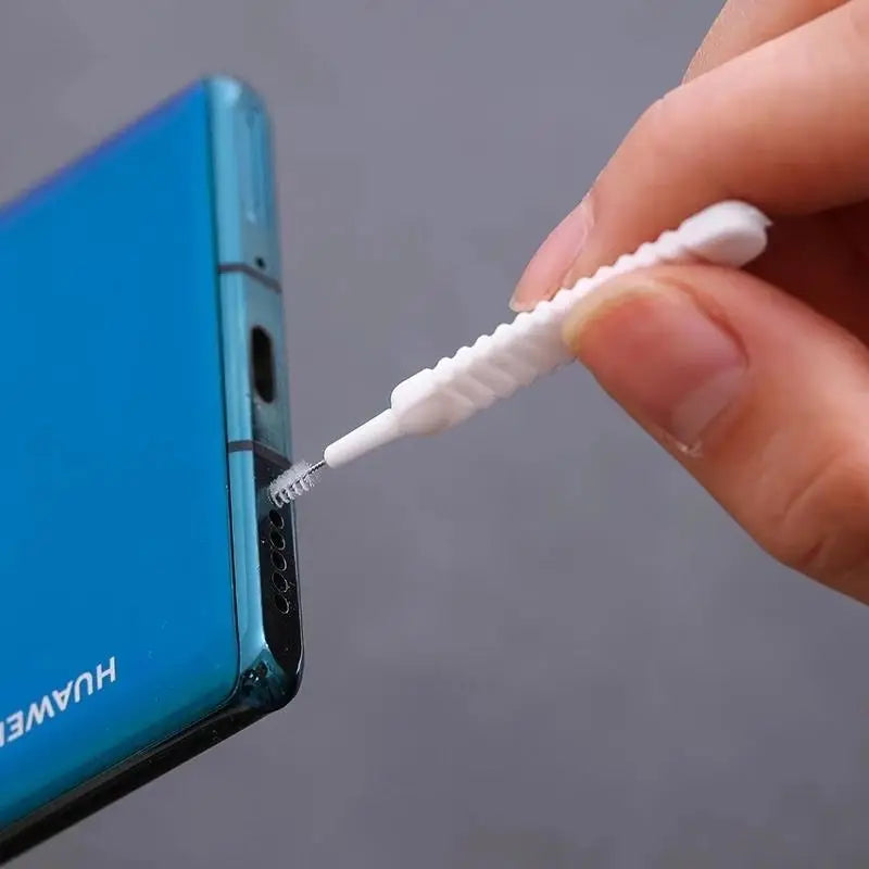 Kit de nettoyage anti-poussière pour port de chargement téléphone — brosse clavier ordinateur