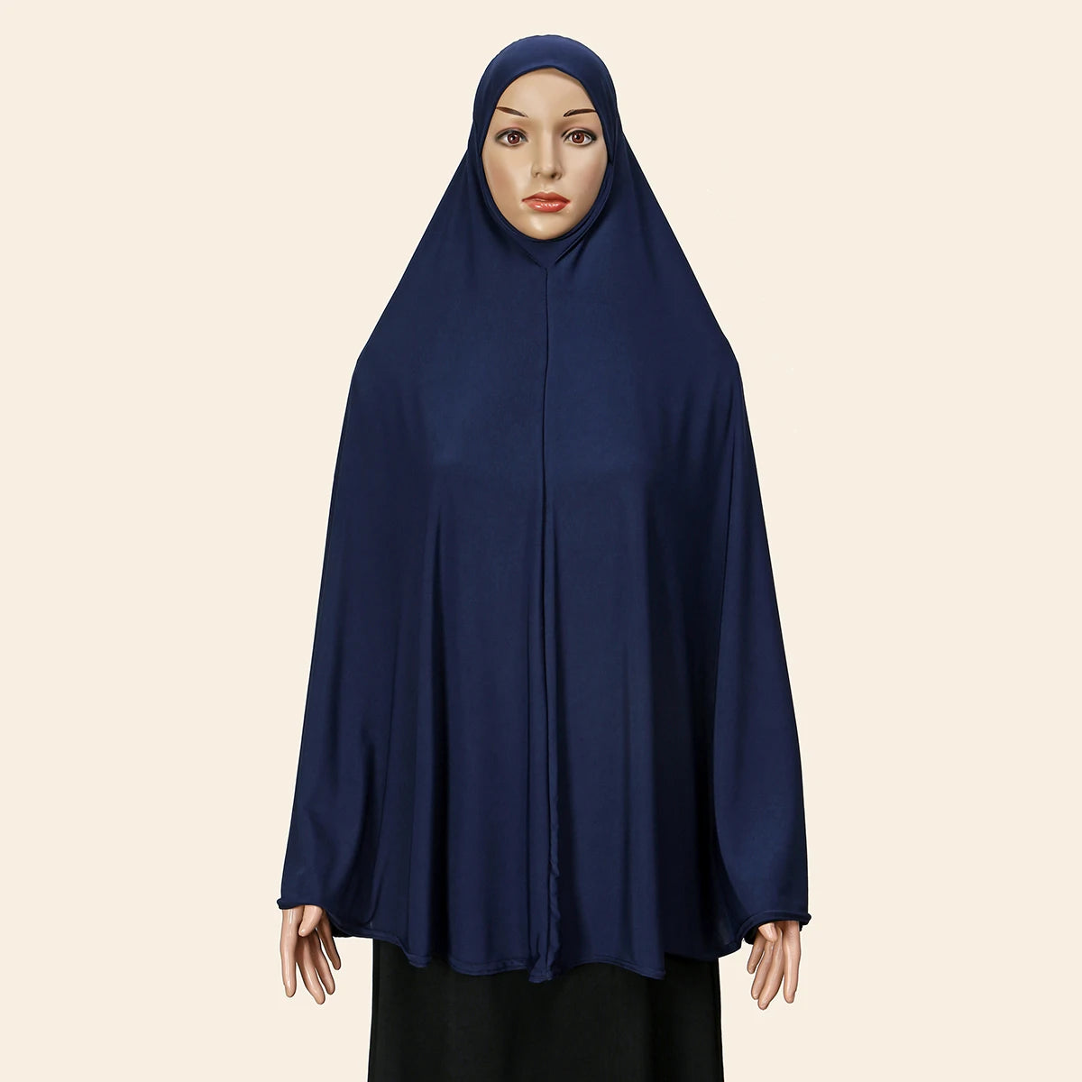 Abayas pour femmes musulmanes, couverture complète, Hijab intérieur en coton de qualité supérieure, Hijab en chanvre, robe de prière du Ramadan