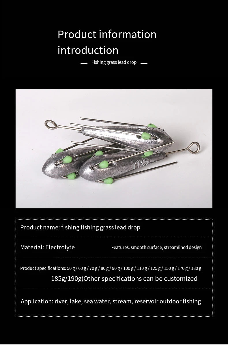 Plombs de Pêche 50g à 100g — Lest Fond Carpe & Mer