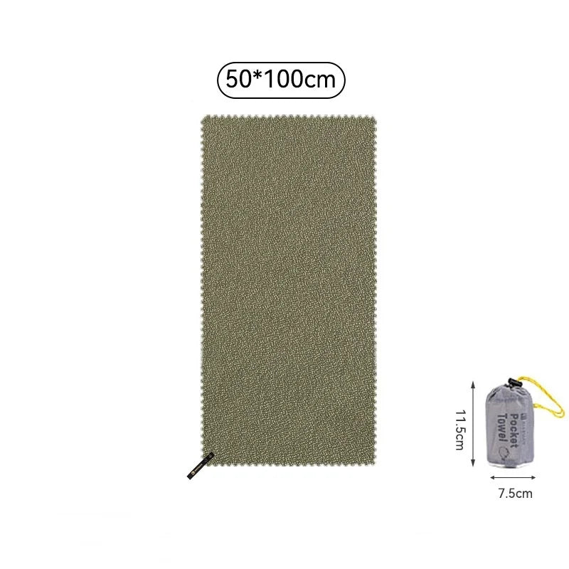 HIKEMAN – serviette d'extérieur à séchage rapide, Portable, pour Camping, randonnée, sport, salle de sport